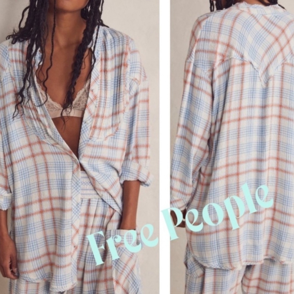 Free People Intimately Plaid